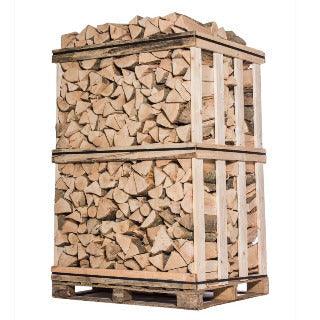 1 Palette Bois De Chauffage - 1 m - Mélange De Bois Durs - Palette 2 M3 - 2 Stères